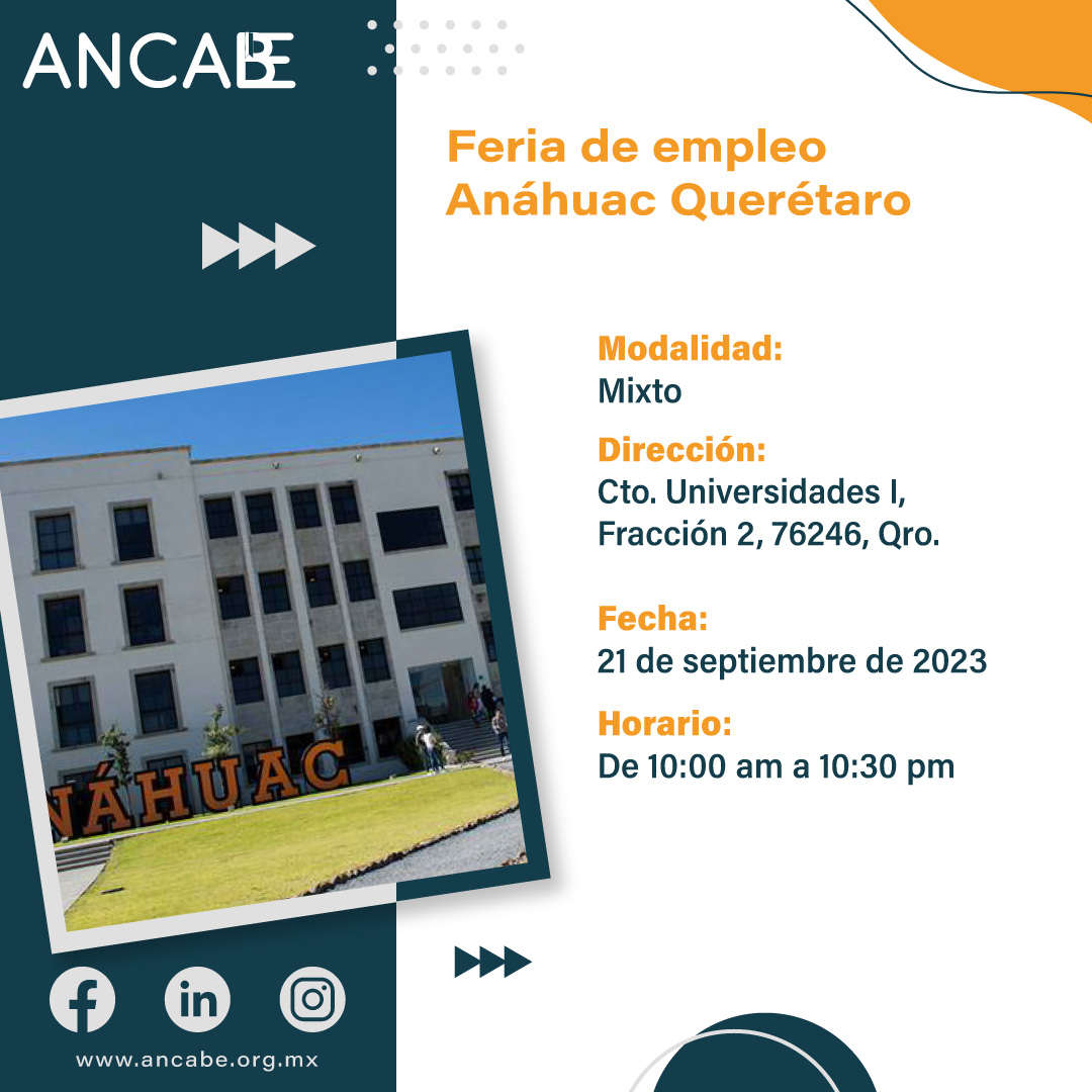 Feria de empleo Anáhuac Querétaro