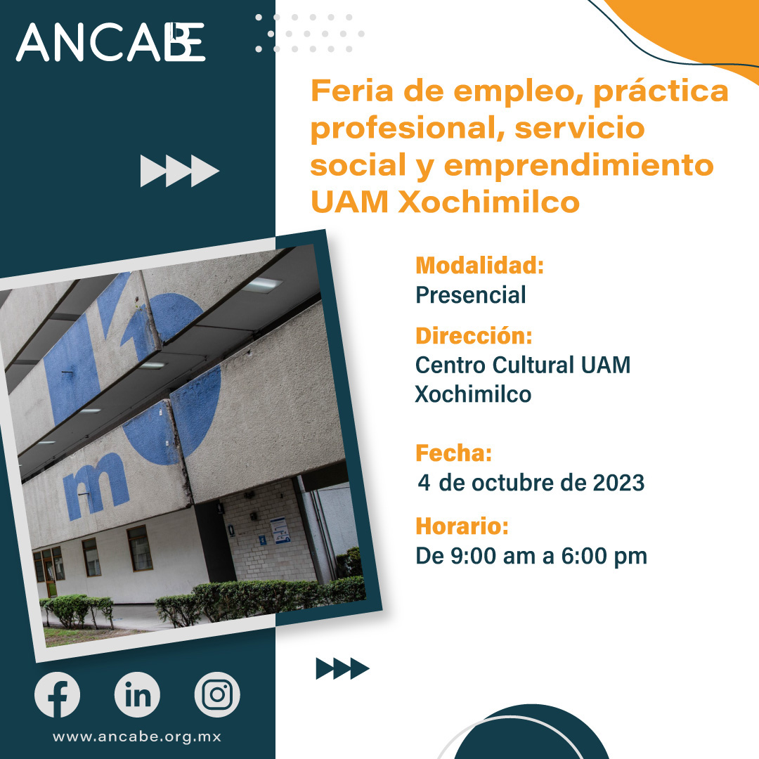 Feria de empleo, práctica profesional, servicio social y emprendimiento UAM Xochimilco