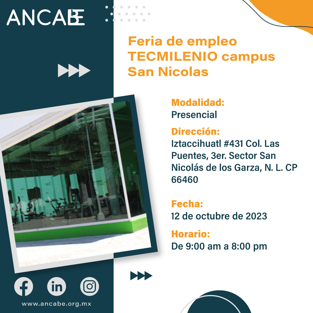 Feria de empleo TECMILENIO campus San Nicolas